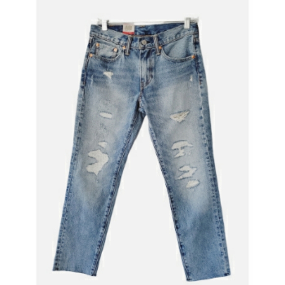 511 levis ripped jeans